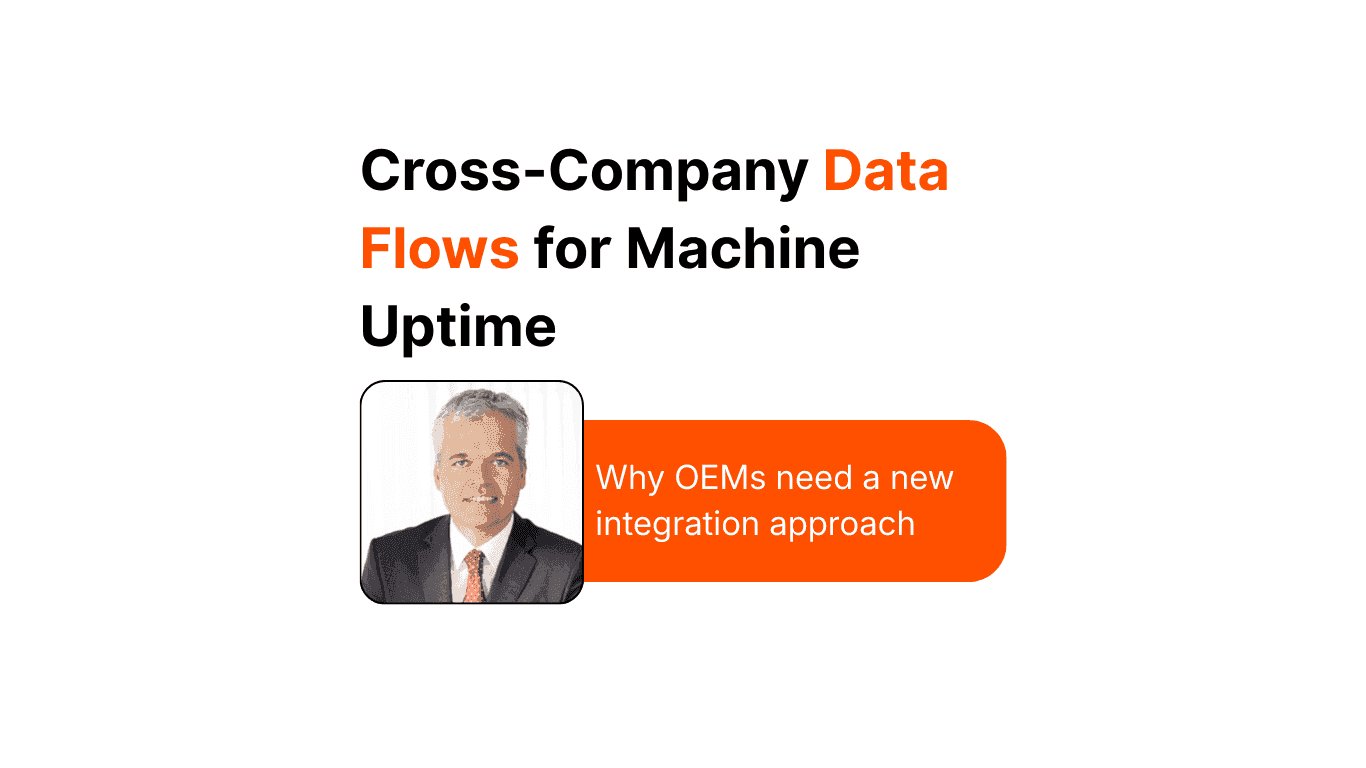 Cross-Company Data Flows for Machine Uptime