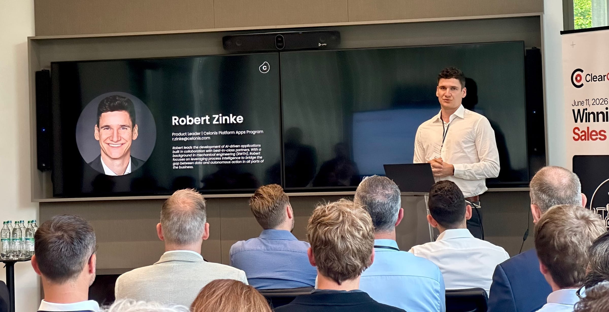 Opening moments at Winning After Sales: ClearOps Forum 2026