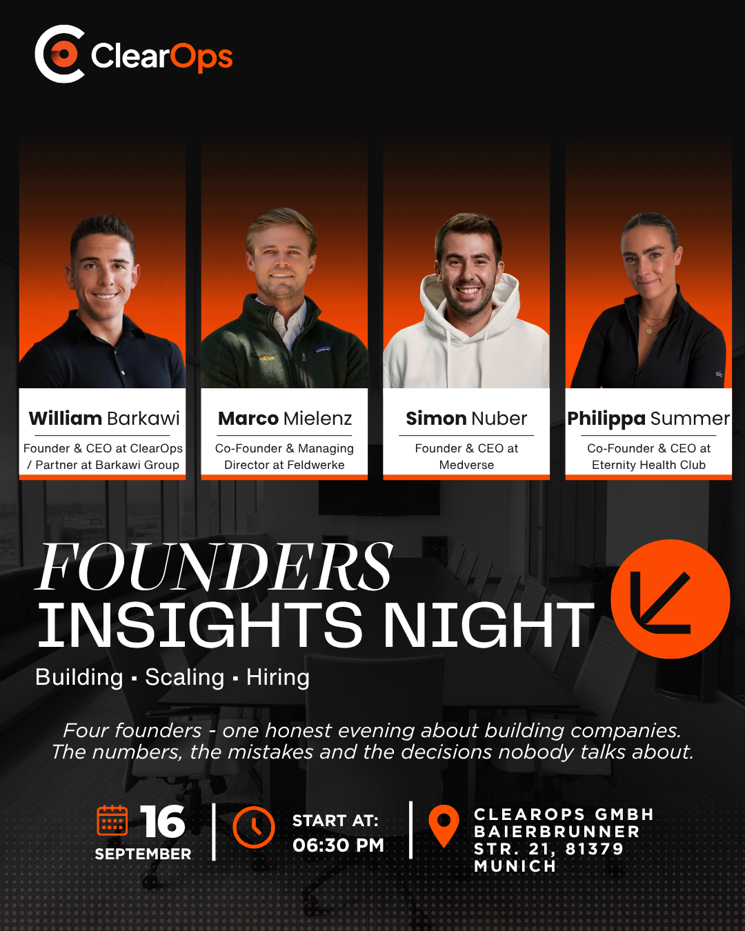 Founders Insights Night